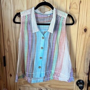 Holding Horses Pastel Cotton Tank